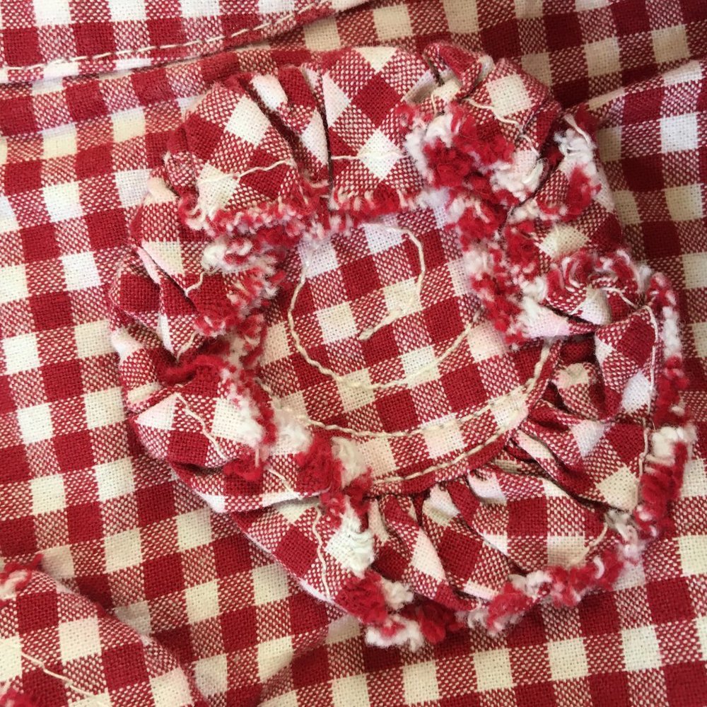 Merona Red Gingham Sleeveless Dress - Picture 7 of 9